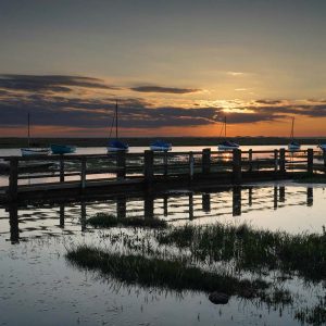 blakeney sunset photo print